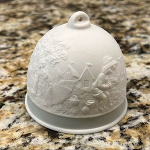 LLADRO Collectors Society 1992 Four Seasons: Summer Collectible Bell Green White